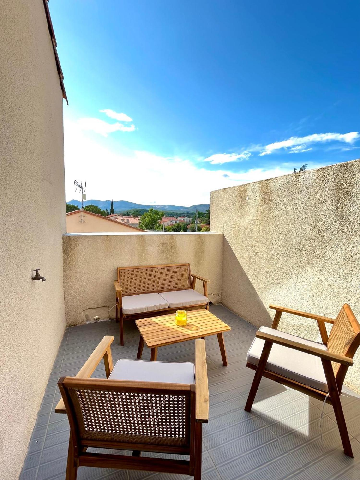 L'Eden De L'Agly Chaleureuse Maison Avec Terrasse Et Garage Espira-de-l'Agly Экстерьер фото